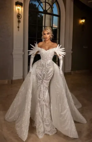 Bianca Bridal maqueen couture wedding dress