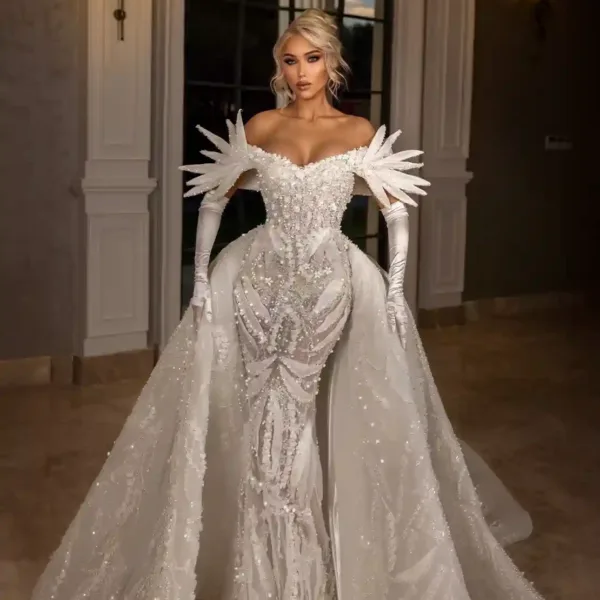 Bianca Bridal maqueen couture wedding dress