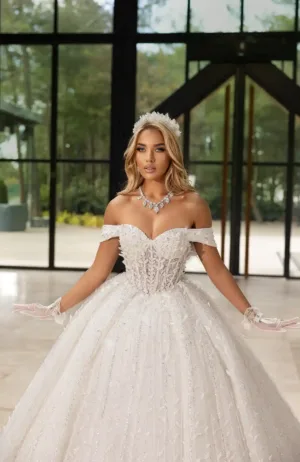 Camellia Rose – Maqueen Couture Wedding Dress