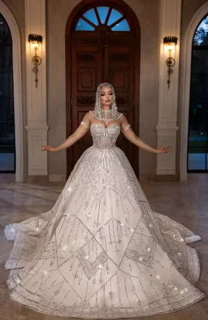 Stella bridal Maqueen Couture wedding dress