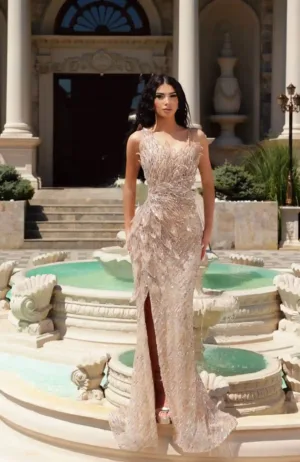 Tala Dress Maqueen couture evening dress Istanbul